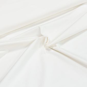 Bavlněný PERKÁL DELUXE luxusní plátno na povlečení a hotelový textil, hladká jednobarevná bílá, š.290cm (látka v metráži)