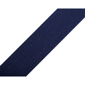 Popruh bavlněný 490011/7705 tmavě modrý, šíře 3cm (popruh v metráži)