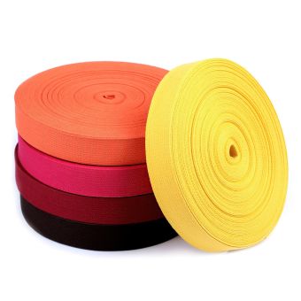 Popruh bavlněný 490011, jednobarevný, šíře 3cm (popruh v metráži)