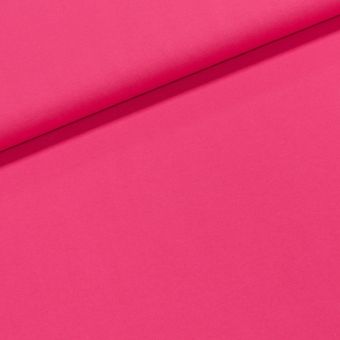 Bavlněný úplet TEPLÁKOVINA SP-GRETA 29, jednobarevná uni sytě růžová, š.180cm (látka v metráži)