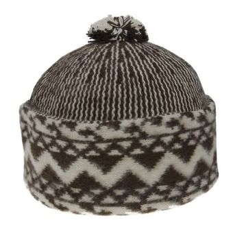 Pánská čepice zmijovka TONAK TRITON hnědá, univerzální velikost