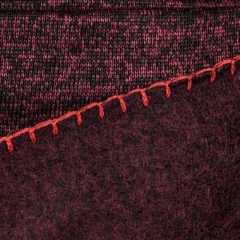 Deka FLEECE, vínový melír, 150x200cm