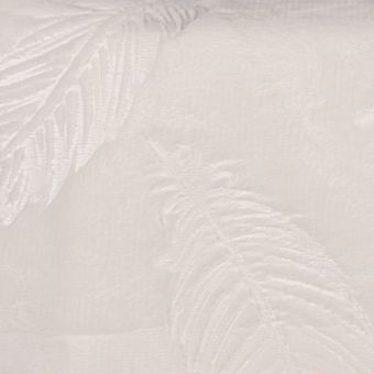 Deka z mikroflanelu PEŘÍČKO, smetanová, 150x200cm