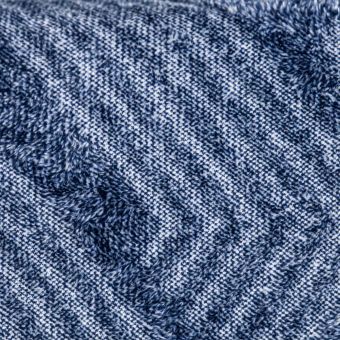 Deka z mikroflanelu ŽAKÁR, modré kosokáro, 150x200cm