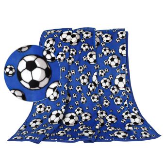 Dětská deka ELLA KORALL MICRO MÍČ MODRÝ, 100x155cm