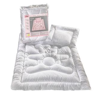 Dětský set MEDICAL do postýlky, prošívaný, přikrývka 90x135cm, polštář 40x60cm, letní (220+220g)