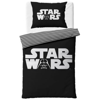 Dětské povlečení STAR WARS THE DARK FORCE, černé, bavlna hladká, 140x200cm + 70x90cm 