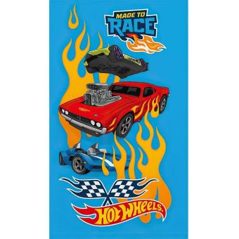 Dětský froté ručník HOT WHEELS DRACI SILNIC, modrý, 30x50cm
