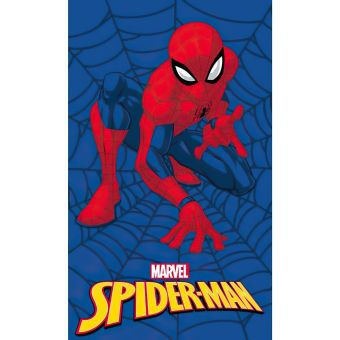 Dětský froté ručník SPIDERMAN PAVOUČÍ MUŽ, modrý 30x50cm