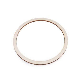 Dřevěný kruh, výřez na lapač snů 790124, světlý, průměr 15cm