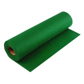 Filc / plsť 730123/17 jednobarevný, zelený irský, š. 41cm, 215g/m2, tloušťka 1-1,4mm (látka v metráži)