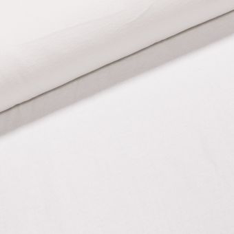 Flanel bavlněný UNI M-1 jednobarevný bílý, š.160cm (látka v metráži)