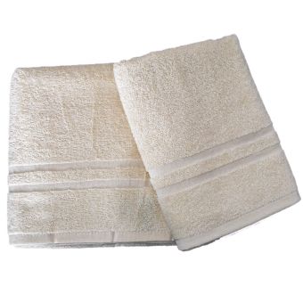 Froté maxi ručník EMA PRAKTIK, jednobarevný smetanový, 60x110cm