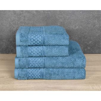 Ručník EGYPT NEFRIT s egyptské bavlny, modrý, 50x100cm