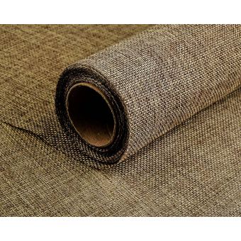 Imitace juty, dekorační juta (pytlovina) 380439/9 béžová / aloe, š.47-48cm (látka v metráži)
