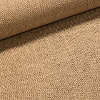 Juta technická (pytlovina), gramáž 365 g/m2, jemná, jednobarevná režná, š.160cm, role 20 metrů