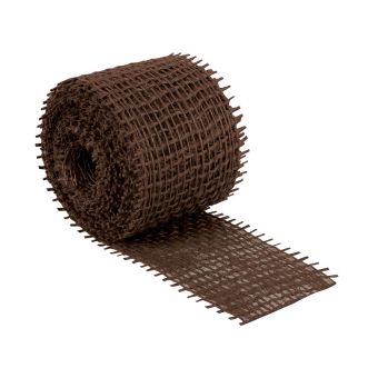 Jutový dekorační pásek HNĚDÝ 2520/230, šířka 4cm, návin 3m