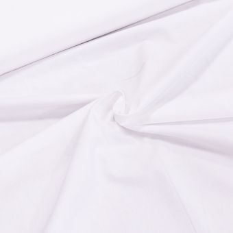 Košilovina bavlněná / batist NIKOLA, jednobarevná bílá, š.150cm (látka v metráži)