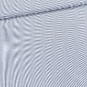 Košilovina bavlněná / batist, tenký modro-bílý proužek, š.150cm (látka v metráži)