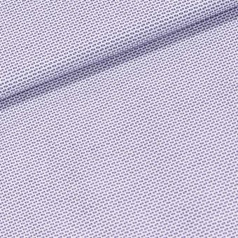 Košilovina bavlněná CAMICERIA BRISTO, černé mini obdélníčky na bílé, š.150cm (látka v metráži)