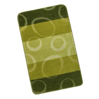 Koupelnová předložka BANY, ELIPSY ZELENÉ (více rozměrů)