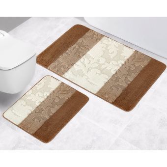 Koupelnová předložka BANY, ORION BÍLO-BÉŽOVÝ (více rozměrů)