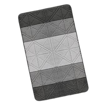 Koupelnová předložka BANY, TROJÚHELNÍKY ŠEDÉ (více rozměrů)