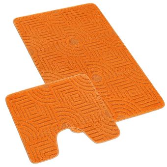 Koupelnová předložka BANY, UNI BLUDIŠTĚ ORANŽOVÉ (více rozměrů)