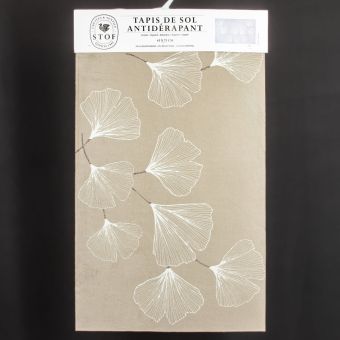 Koupelnová předložka mikrovlákno NOVA, ginko, béžová, 45x75cm