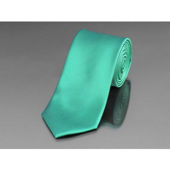 Kravata pánská AMJ úzká proužkovaná KU0010, zelená