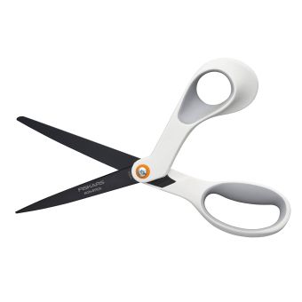 Krejčovské nůžky  FISKARS PREMIER titanové, Non stick, s měkkou ergonomickou rukojetí, celková délka 21 cm