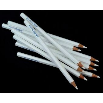 Krejčovská křídová tužka, ořezávací, AMANN 050769/1, bílá