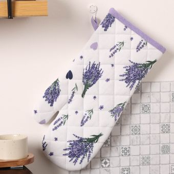 Kuchyňská chňapka PROVANCE 3 QK-181, levandule, fialová 35x18cm