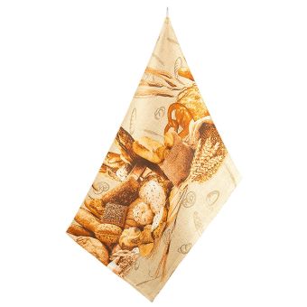 Kuchyňská utěrka vaflová 305 PEČIVO, béžová 1 kus, 50x70cm