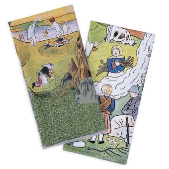 Utěrky JOSEF LADA DĚTSKÉ HRY V LÉTĚ, zelená, 2 kusy 50x64cm