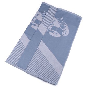 Kuchyňské utěrky EGYPTSKÁ BAVLNA U02 HUMR, modrá, 3 kusy, 50x70cm