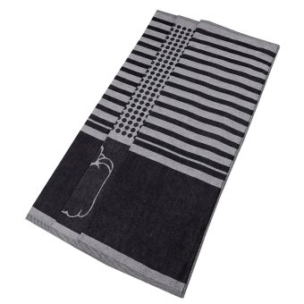 Kuchyňské utěrky EGYPTSKÁ BAVLNA U02 PAPRIKA, černá, 3 kusy, 50x70cm