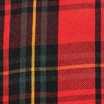 Kuchyňské utěrky vánoční QK-207A, červeno-zelené káro , 2 kusy, 40x60cm