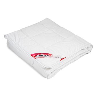 Letní prošívaná přikrývka Dadka LUXUS z dutého vlákna, bílá (více rozměrů, hmotností)