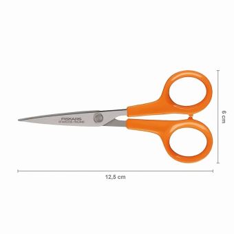 Vyšívací nůžky FISKARS 1005153, ostré hroty , délka 13 cm