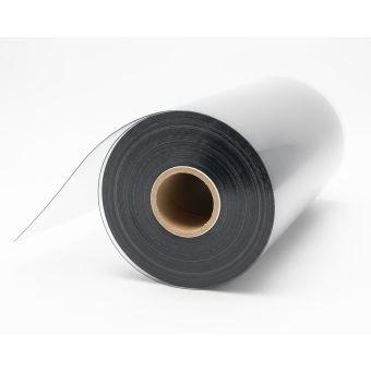 Průhledný ochranný ubrus na stůl z měkčeného PVC (tzv. měkké sklo) tl. 1,2mm, š.70cm, role 15m