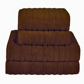 Mikrofroté osuška MIKRO DELUXE, hnědá, 70x140cm