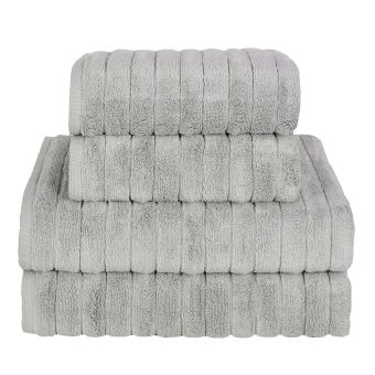 Mikrofroté osuška MIKRO DELUXE, šedá, 70x140cm