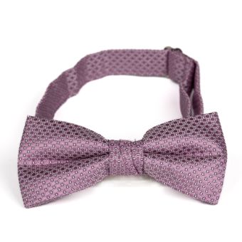 Motýlek pánský AMJ vzorovaný, růžový / kostičky s puntíky MP395