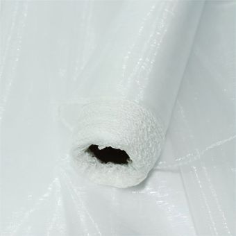 Organza dekorační 45484/5121 bílá šíře 36cm, návin 9m