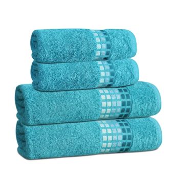 Froté ručník DARWIN, oceán, tyrkysová, 50x100cm