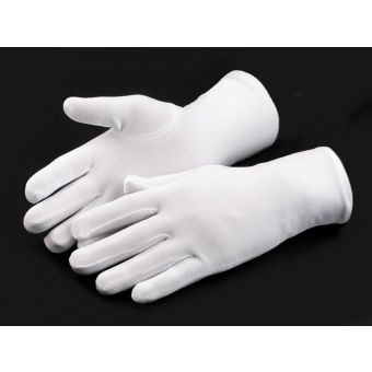 Pánské společenské (taneční) rukavičky 700513, bílé, uni velikost