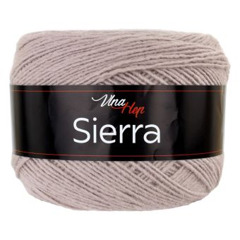 Pletací / háčkovací příze Vlna-Hep SIERRA 6417 cappuccino, jednobarevná, klasická 150g/450m
