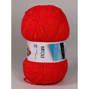 Pletací příze Vlnap BATOLE 52840 červená, klasická, 100g/416m