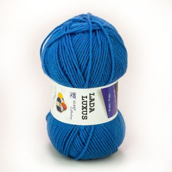 Pletací příze Vlnap LADA LUXUS 56801 modrá, klasická, 100g/230m